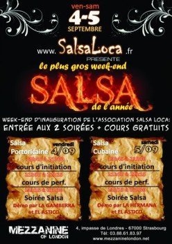 salsa loca - affiche mezzanine